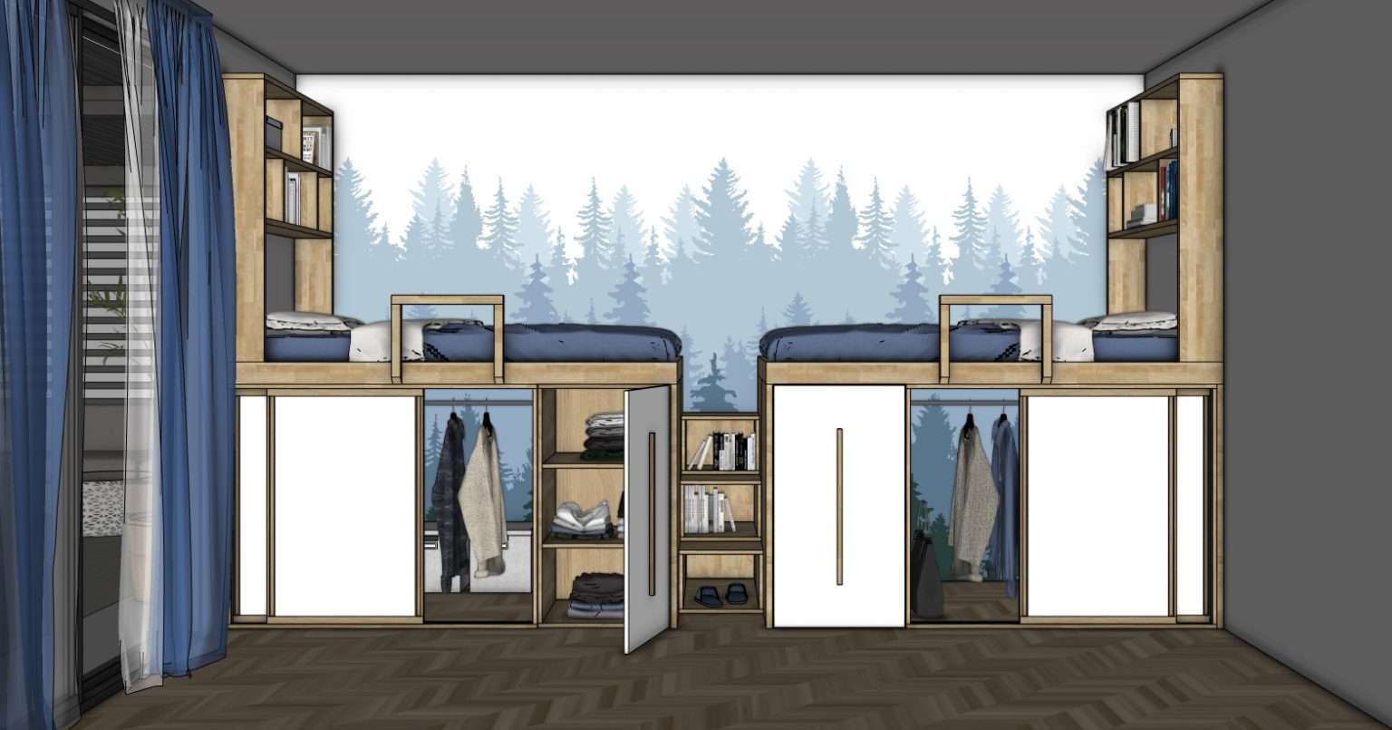 Zimmer für Zwillinge