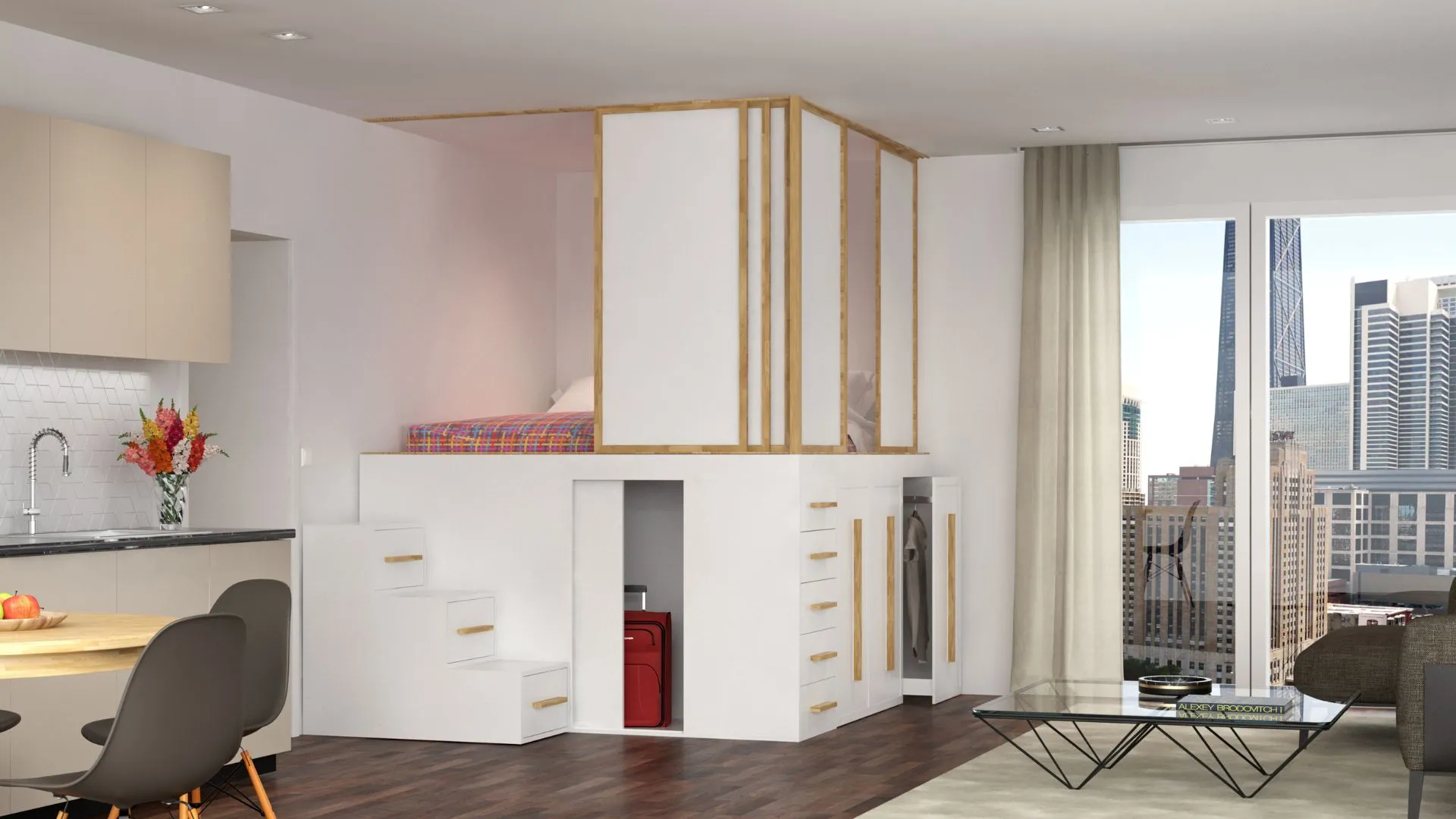 Room for studio apartment Venice
