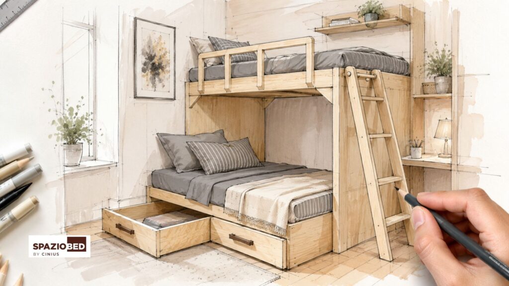 Kosten für ein Kinderzimmer mit zwei Betten