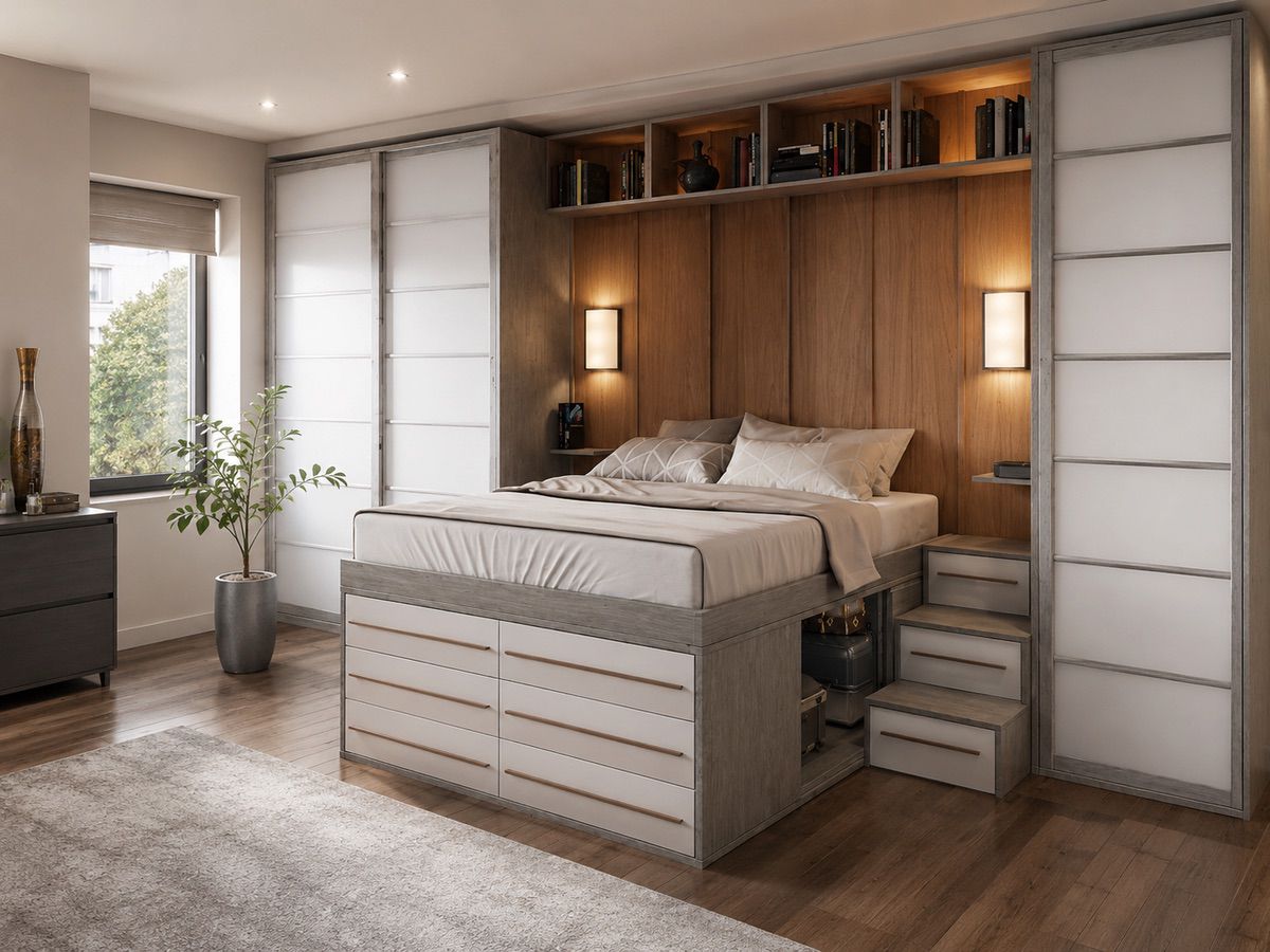 Arranging Furniture in a Small Bedroom