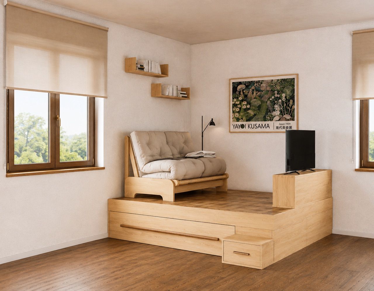 pedana letto