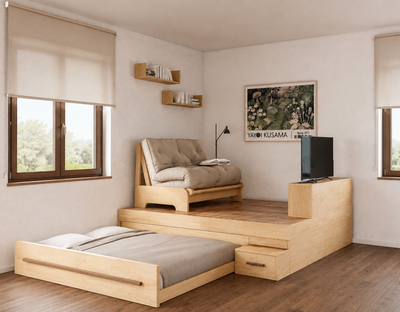 pedana letto